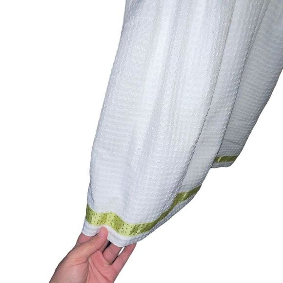 Matilda Jane White & Green Spaghetti Strap Sundress - Kids Size 12 - Picture 4 of 7